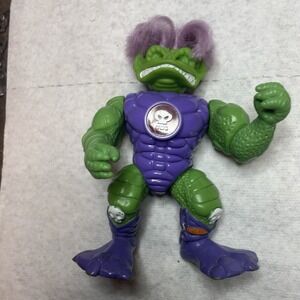 Vintage 1992 Ace Novelty Stone Protectors Zok Evil Leader Action Figure